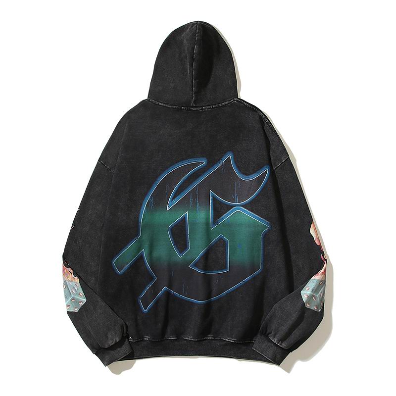 EM Sneakers Godspeed Hoodie 9228 Light Yellow/Black