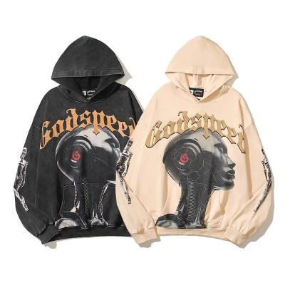 EM Sneakers Godspeed Hoodie 9230 Light Yellow/Black 01