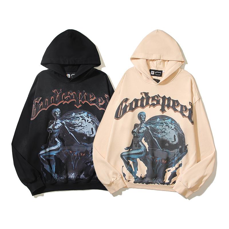 EM Sneakers Godspeed Hoodie 9231 Light Yellow/Black