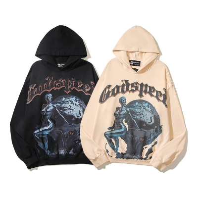 EM Sneakers Godspeed Hoodie 9231 Light Yellow/Black 01