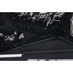 EM Sneakers Louis Vuitton LV Skate Sneaker Horse Hair Black Diamond