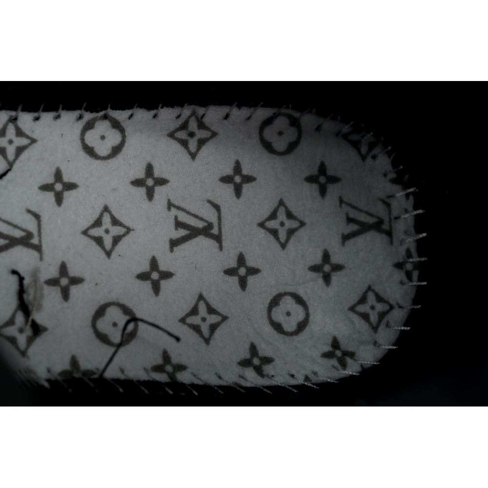 EM Sneakers Louis Vuitton LV Skate Sneaker Horse Hair Black Diamond
