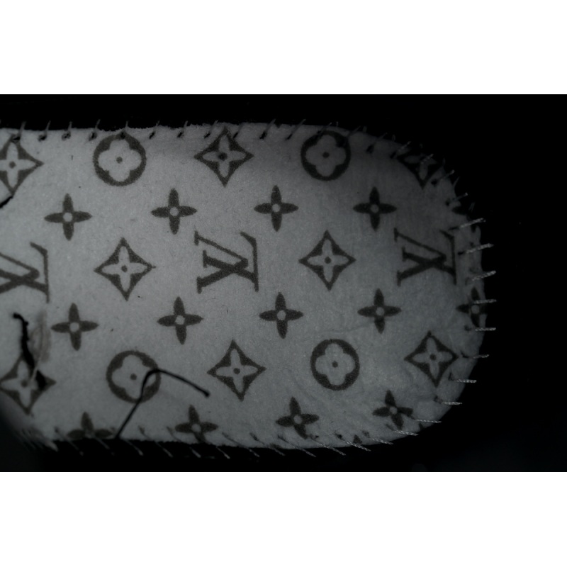 EM Sneakers Louis Vuitton LV Skate Sneaker Horse Hair Black Diamond