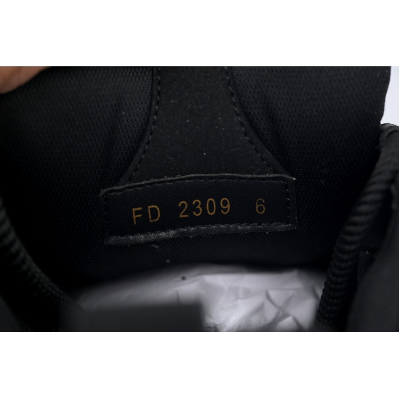 EM Sneakers Louis Vuitton LV Skate Sneaker Horse Hair Black Diamond