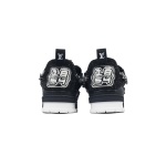 EM Sneakers Louis Vuitton LV Skate Sneaker Horse Hair Black Diamond