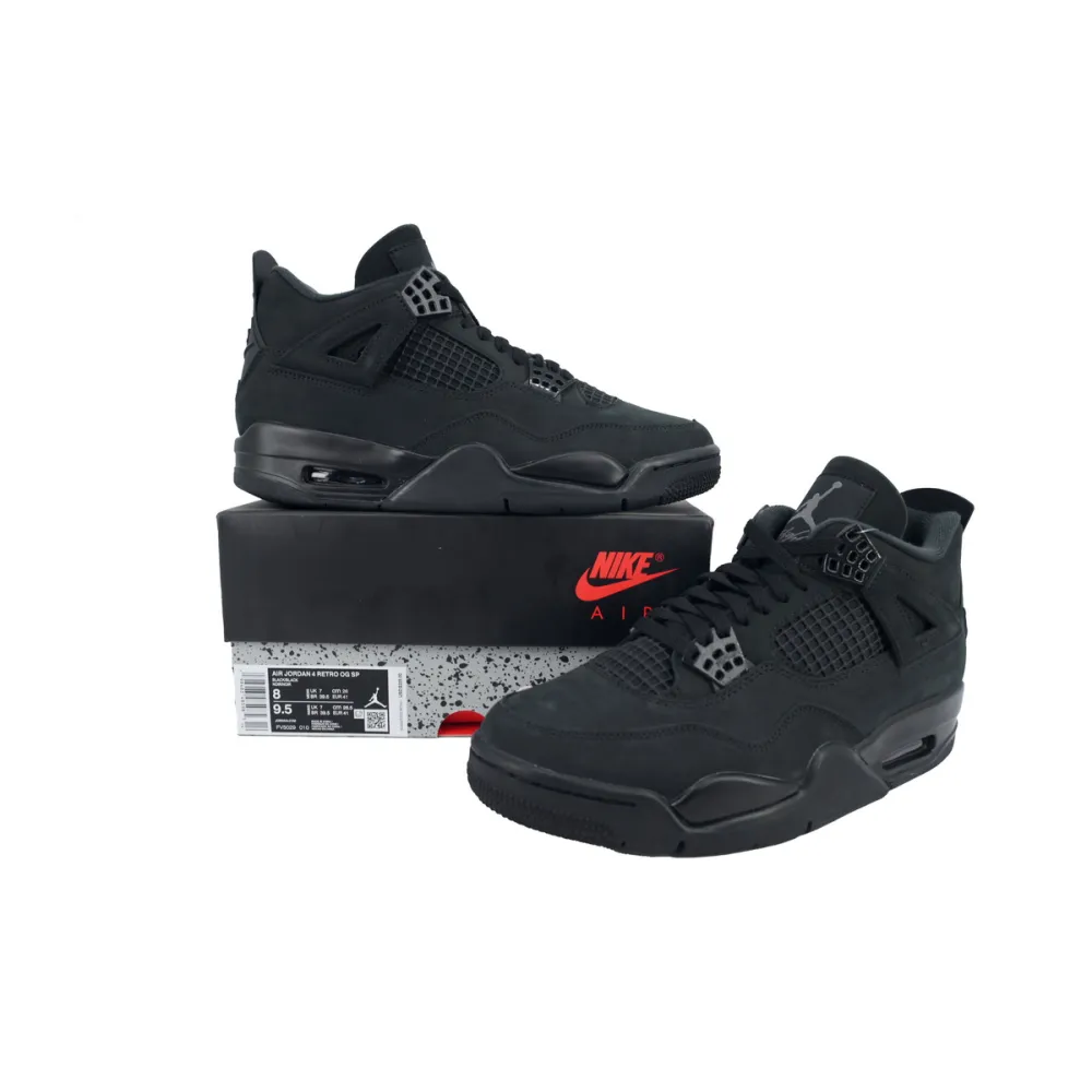 EM Sneakers Air Jordan 4 Black Cat (2025)