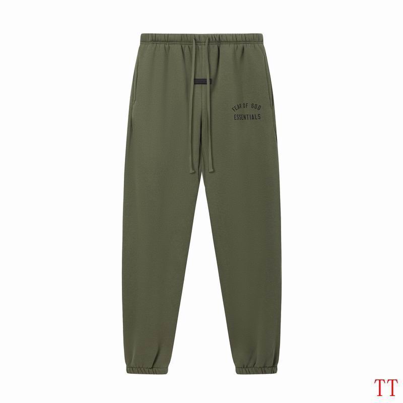 EM Sneakers Fear of God × Essentials Hoodie & Sweatpant Set -20tx09 Dark Green