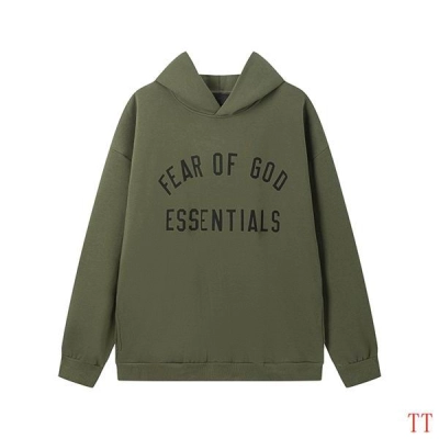 EM Sneakers Fear of God × Essentials Hoodie & Sweatpant Set -20tx09 Dark Green 02