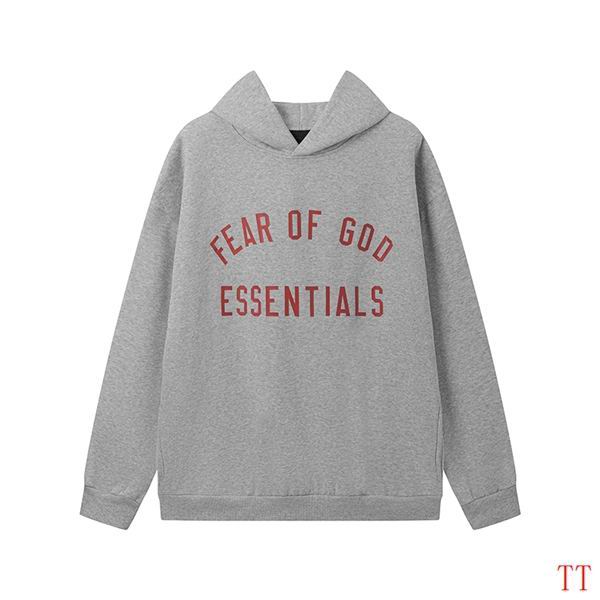EM Sneakers Fear of God × Essentials Hoodie & Sweatpant Set -20tx09 Gray