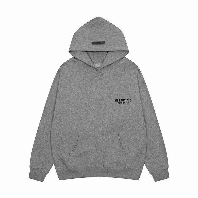 EM Sneakers Fear of God × Essentials Hoodie & Sweatpant Set -3519 White/Black/Gray