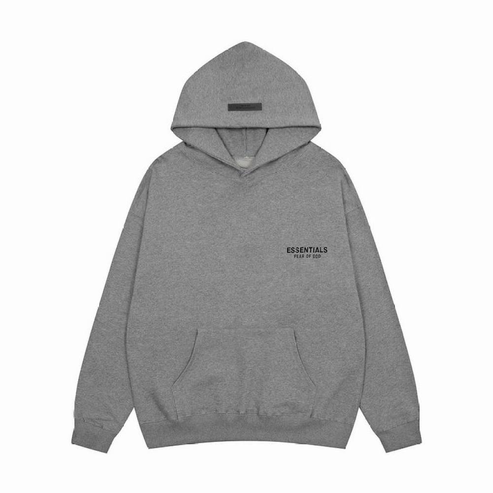 EM Sneakers Fear of God × Essentials Hoodie & Sweatpant Set -3519 White/Black/Gray