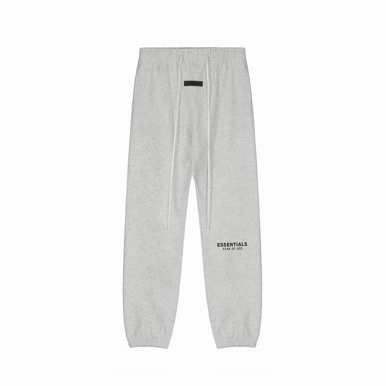 EM Sneakers Fear of God × Essentials Hoodie & Sweatpant Set -3519 White/Black/Gray