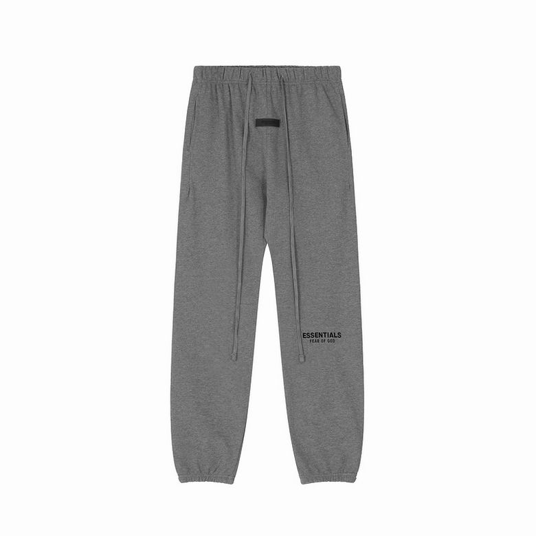EM Sneakers Fear of God × Essentials Hoodie & Sweatpant Set -3519 White/Black/Gray