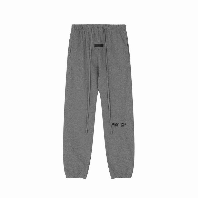 EM Sneakers Fear of God × Essentials Hoodie & Sweatpant Set -3519 White/Black/Gray