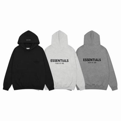 EM Sneakers Fear of God × Essentials Hoodie & Sweatpant Set -3519 White/Black/Gray 02