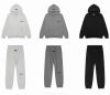 EM Sneakers Fear of God × Essentials Hoodie & Sweatpant Set -3519 Light Gray/Black/Dark Gray