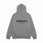 EM Sneakers Fear of God × Essentials Hoodie & Sweatpant Set -3519 White/Black/Gray