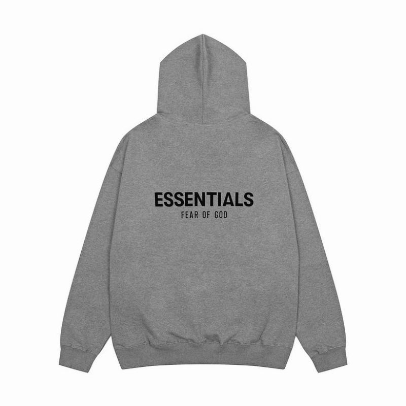 EM Sneakers Fear of God × Essentials Hoodie & Sweatpant Set -3519 White/Black/Gray