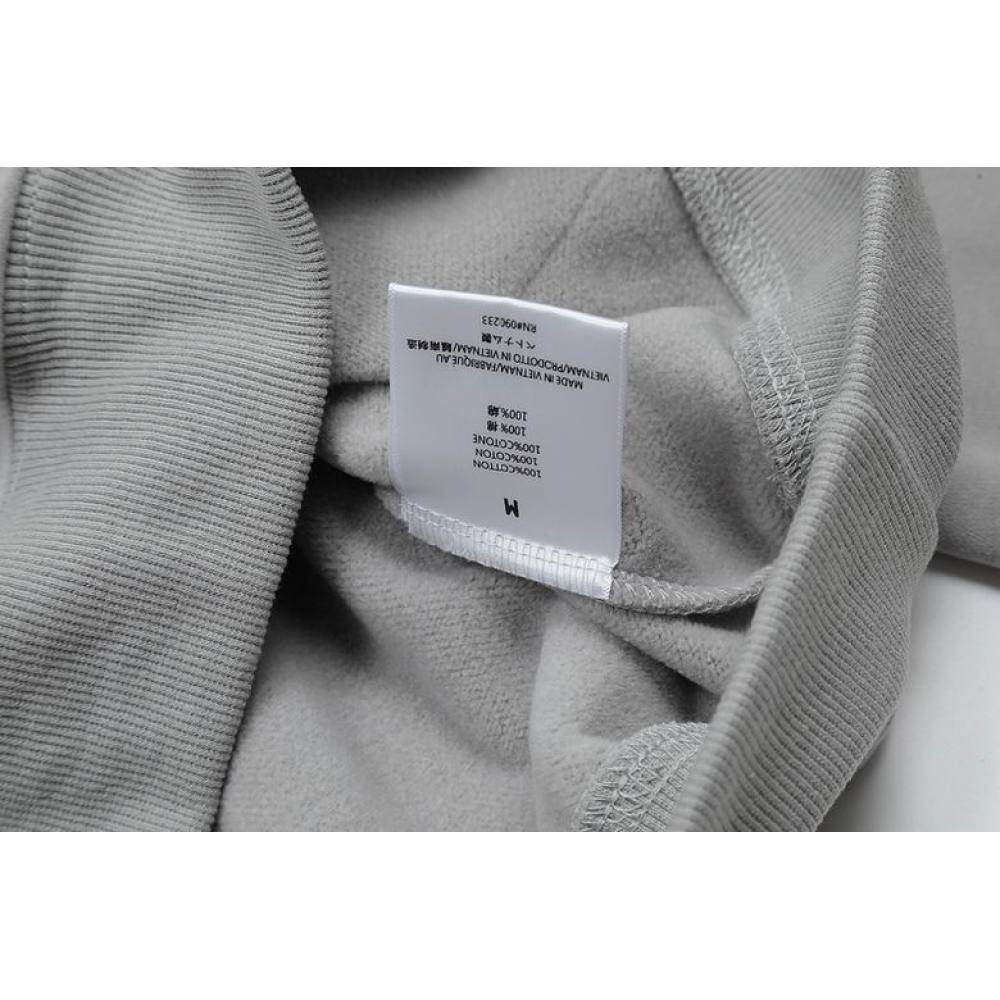 EM Sneakers Fear of God × Essentials Hoodie & Sweatpant Set -3521 White/Orange/Gray
