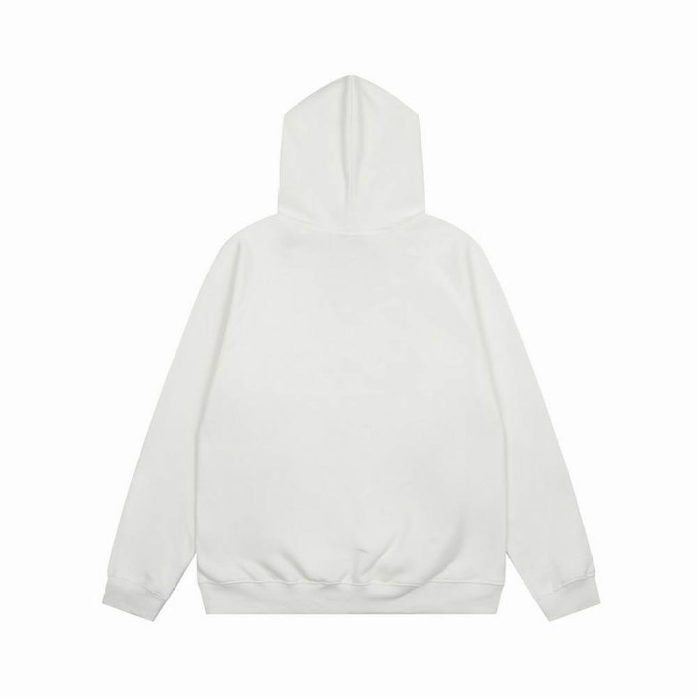 EM Sneakers Fear of God × Essentials Hoodie & Sweatpant Set -3521 White/Orange/Gray