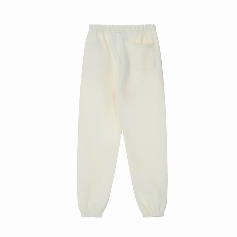 EM Sneakers Fear of God × Essentials Hoodie & Sweatpant Set -3521 White/Orange/Gray