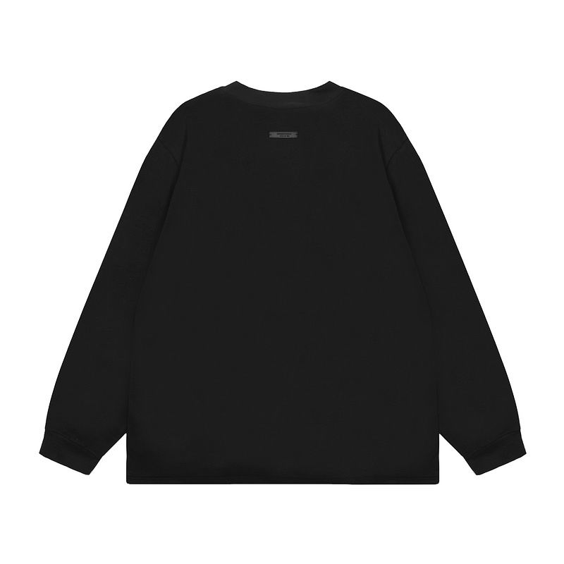 EM Sneakers Fear of God × Essentials Sweatshirt -836 Black & Gray