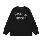 EM Sneakers Fear of God × Essentials Sweatshirt -836 Black & Gray