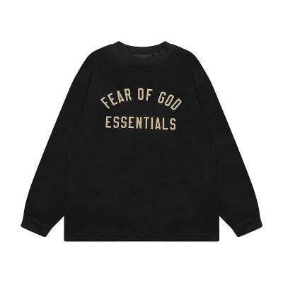 EM Sneakers Fear of God × Essentials Sweatshirt -836 Black & Gray 02