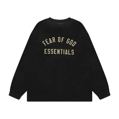 EM Sneakers Fear of God × Essentials Sweatshirt -836 Black & Gray 02