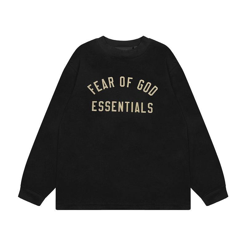 EM Sneakers Fear of God × Essentials Sweatshirt -836 Black & Gray