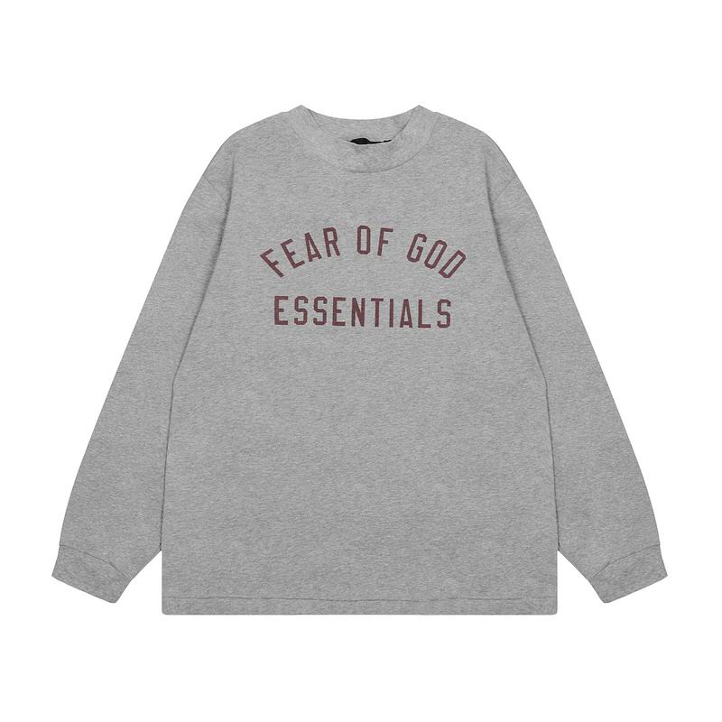 EM Sneakers Fear of God × Essentials Sweatshirt -836 Black & Gray