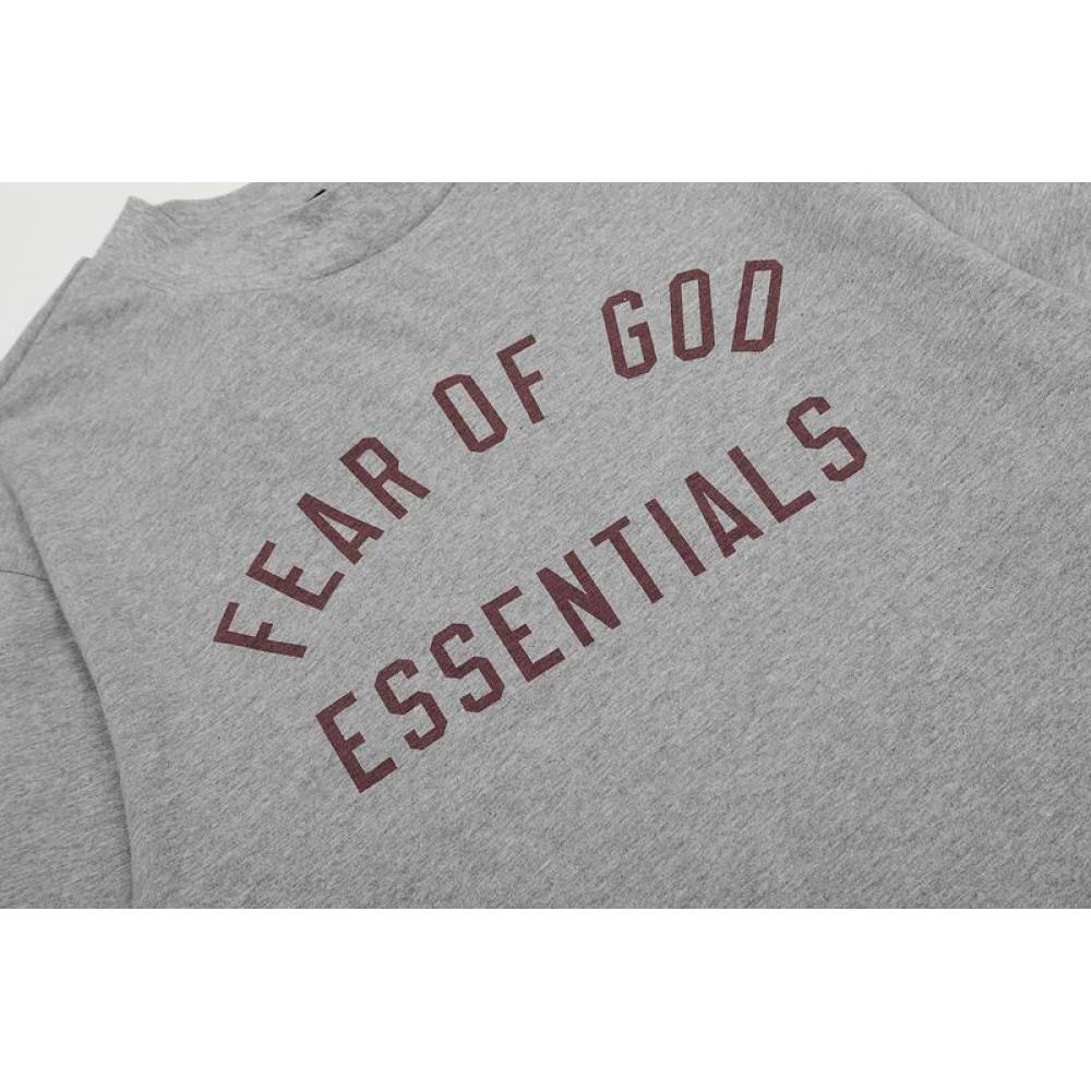 EM Sneakers Fear of God × Essentials Sweatshirt -836 Black & Gray