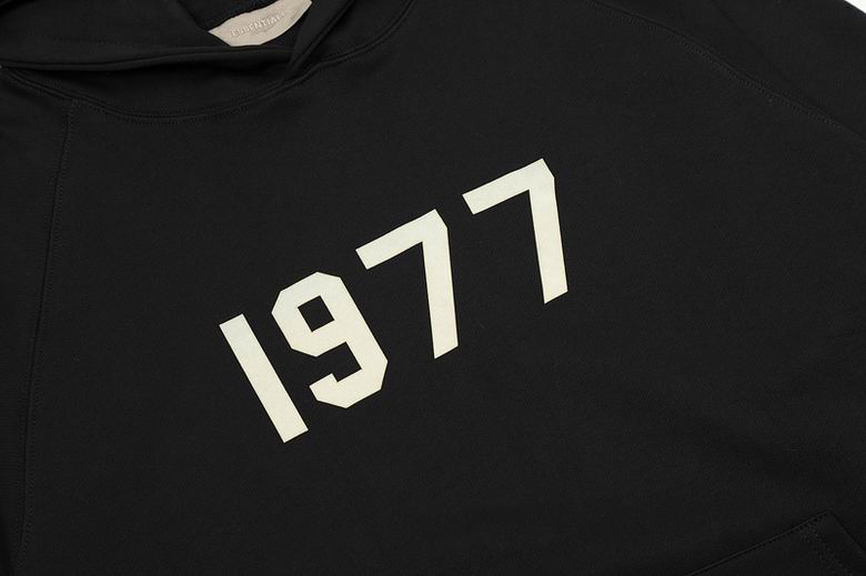 EM Sneakers Fear of God Hoodie & Sweatpant Set -1511 Black