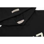 EM Sneakers Fear of God Hoodie & Sweatpant Set -1511 Black