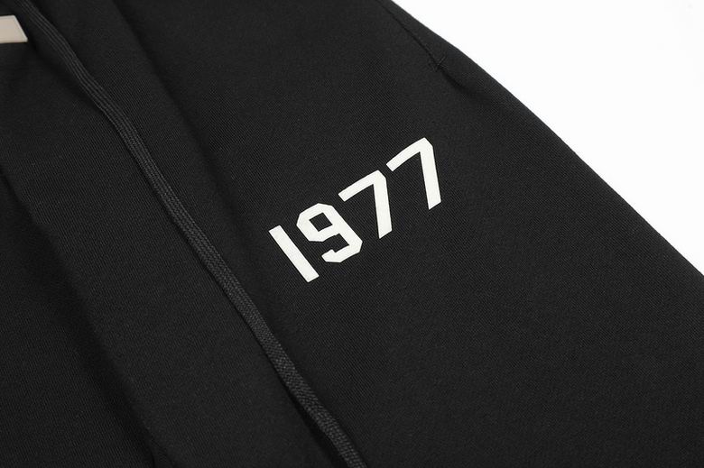 EM Sneakers Fear of God Hoodie & Sweatpant Set -1511 Black