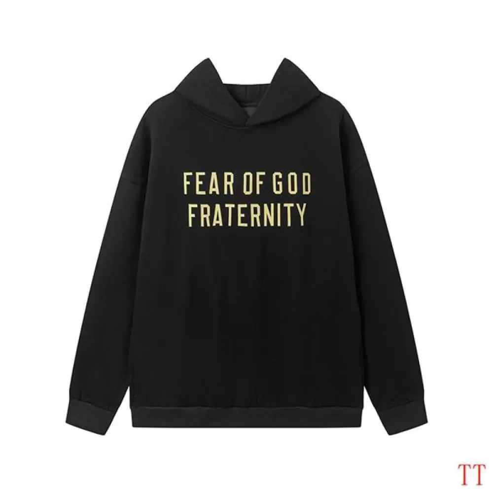 EM Sneakers Fear of God Hoodie & Sweatpant Set -20tx08 Black