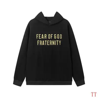 EM Sneakers Fear of God Hoodie & Sweatpant Set -20tx08 Black 02