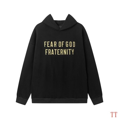 EM Sneakers Fear of God Hoodie & Sweatpant Set -20tx08 Black 02