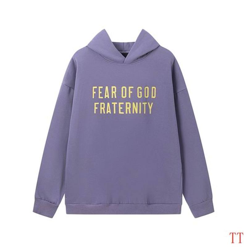 EM Sneakers Fear of God Hoodie & Sweatpant Set -20tx08 Purple