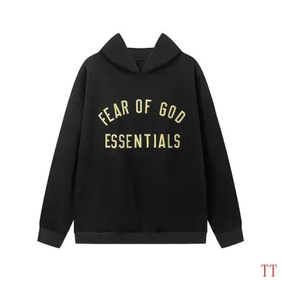 EM Sneakers Fear of God × Essentials Hoodie & Sweatpant Set -20tx09 Black 02