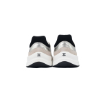 EM Sneakers Chanel Low Top Silver Mesh Cloth
