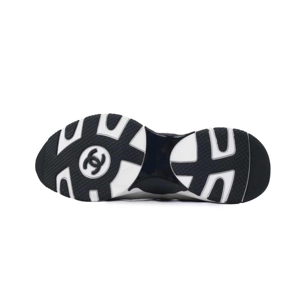 EM Sneakers Chanel Low Top White Mesh Cloth