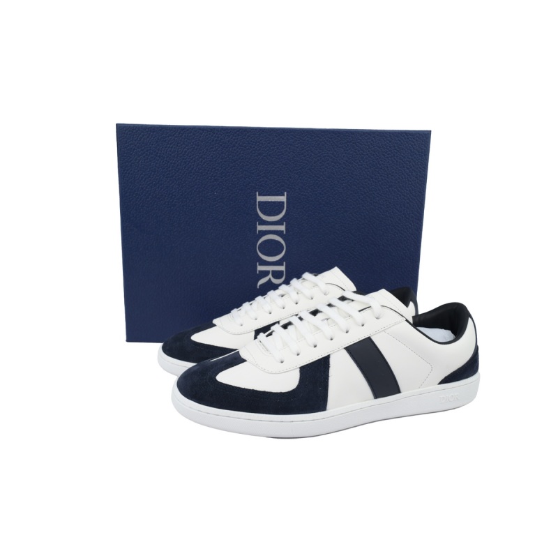 EM Sneakers Dior B01 Match Point Sneaker Smooth Calfskin White Black Blue