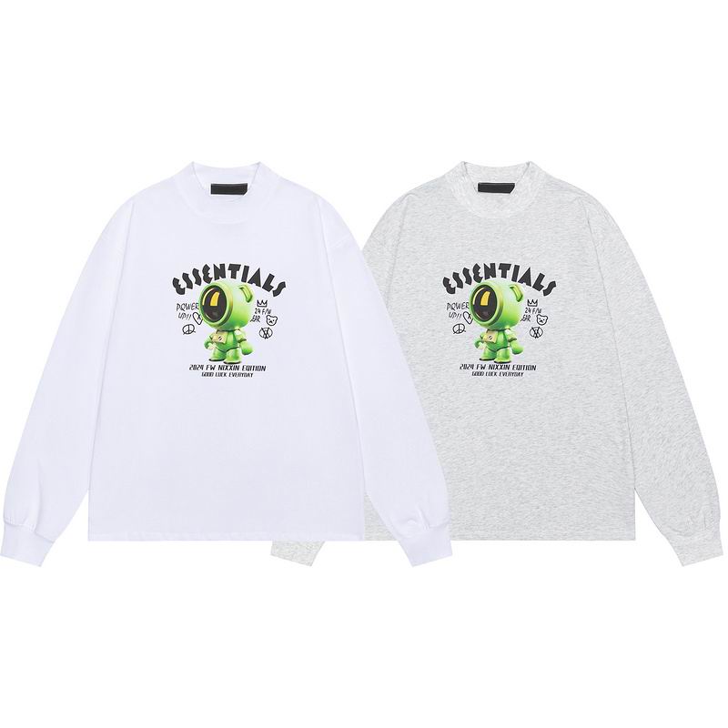 EM Sneakers Fear of God ×  ESSENTIALS Sweatshirt -1925 White/Gray