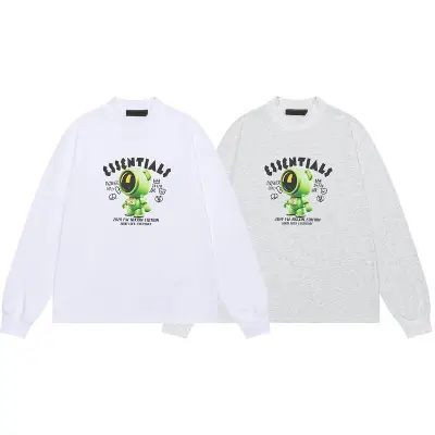 EM Sneakers Fear of God ×  ESSENTIALS Sweatshirt -1925 White/Gray 01