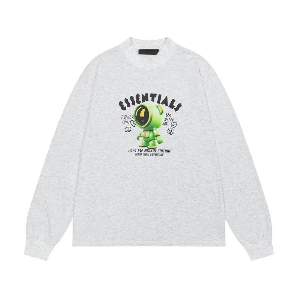 EM Sneakers Fear of God ×  ESSENTIALS Sweatshirt -1925 White/Gray