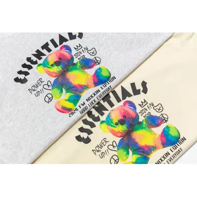 EM Sneakers Fear of God ×  ESSENTIALS Sweatshirt -1926 Yellow/Gray 02