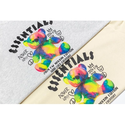 EM Sneakers Fear of God ×  ESSENTIALS Sweatshirt -1926 Yellow/Gray 02