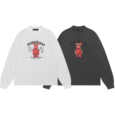 EM Sneakers Fear of God ×  ESSENTIALS Sweatshirt -1927 Black/Gray 01