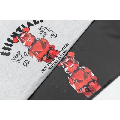 EM Sneakers Fear of God ×  ESSENTIALS Sweatshirt -1927 Black/Gray 02